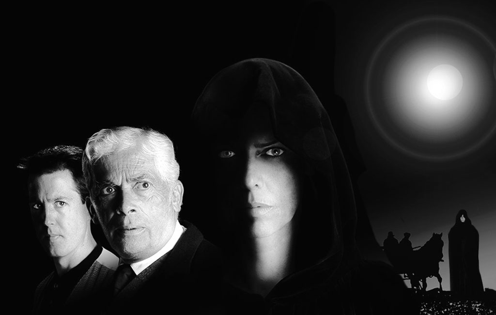 The Woman In Black - Illustrative Photo-Graphics by Syd Mannion